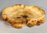 Handmade Wooden Salver / Maple Burl Wood